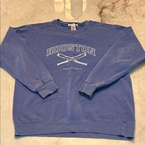 LoveShackFancy Crewneck Sweater in Blue
